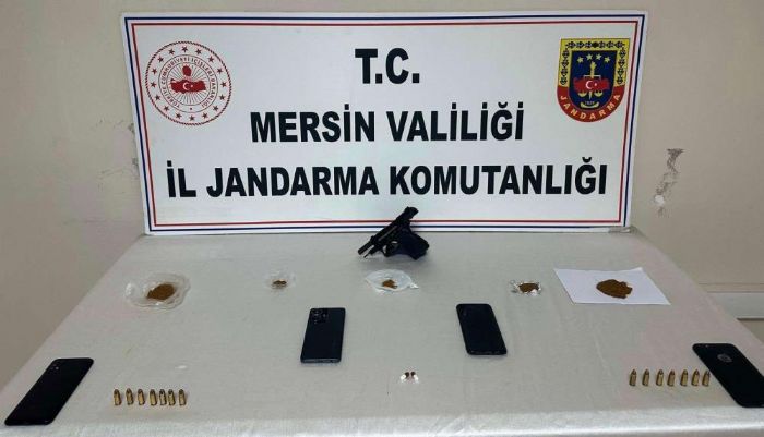 Mersin'de uyuturucu operasyonu 7 pheli yakaland