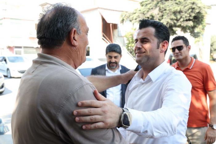 Be�ik�i, Adanal�o�lu�nda muhtar ve vatanda�lar�n taleplerini dinledi