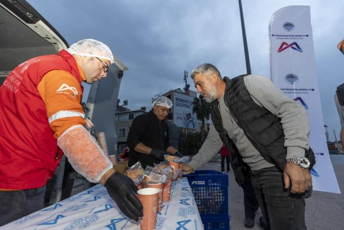 1 Ekmek 1 orba projesi bu k da Mersinin iini styor