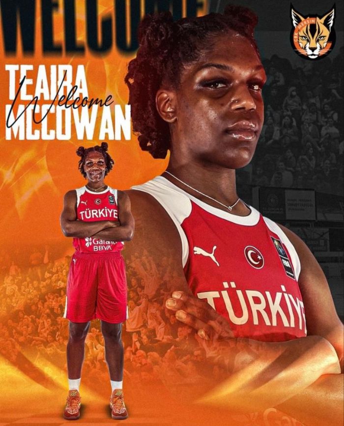 BK Mersin, Teaira McCowan ile anlat