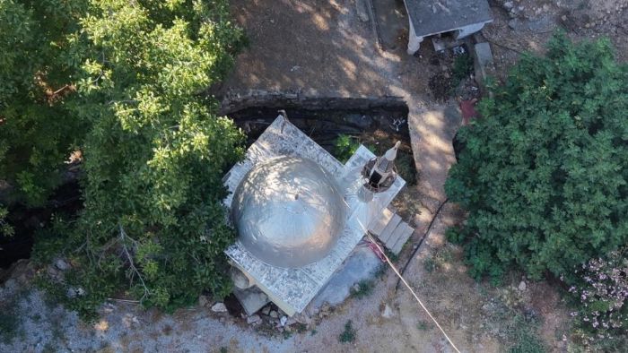 Mersin'de 9 metrekarelik cami dikkat �ekiyor