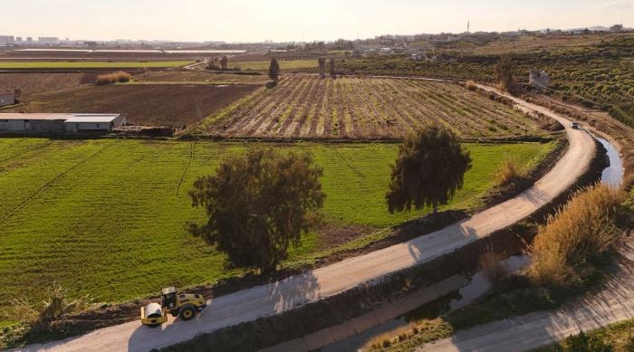 Tarsus Do�a Park�na giden yol yenilendi