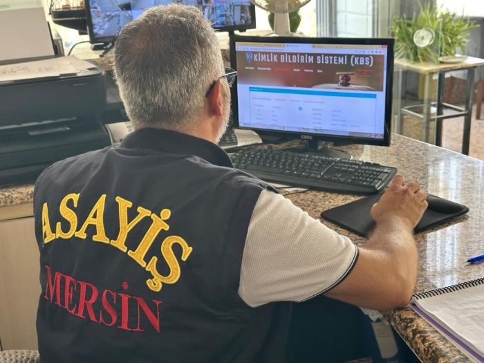 Mersinde turizm blgelerinde asayi denetimi
