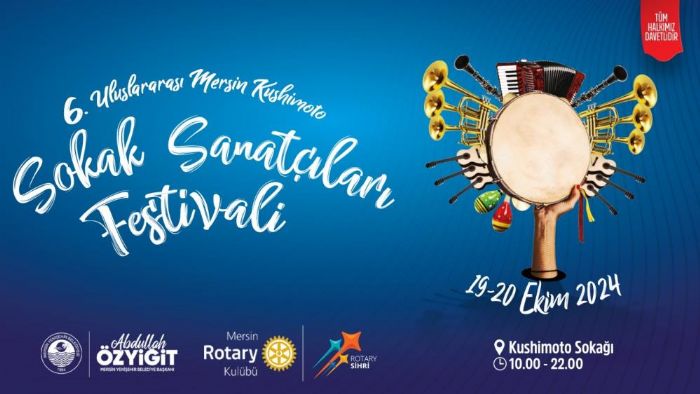 Mersin 'Kushimoto Sokak Sanatlar Festivali' ile renklenecek