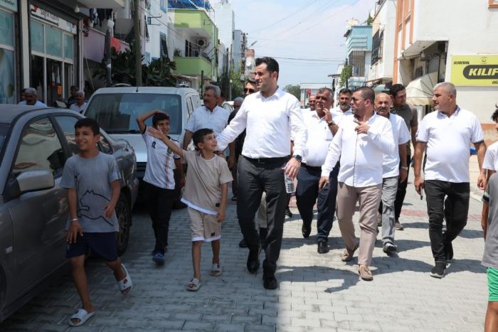 Vatanda� istedi, Ba�kan Vekili Be�ikci sahada inceledi