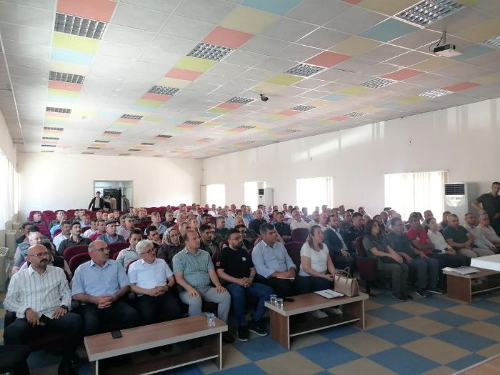 Mersin Mut'ta orman yangnlaryla mcadele toplants