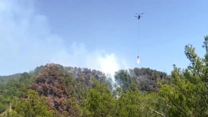 Anamur'daki orman yangn kontrol altna alnd
