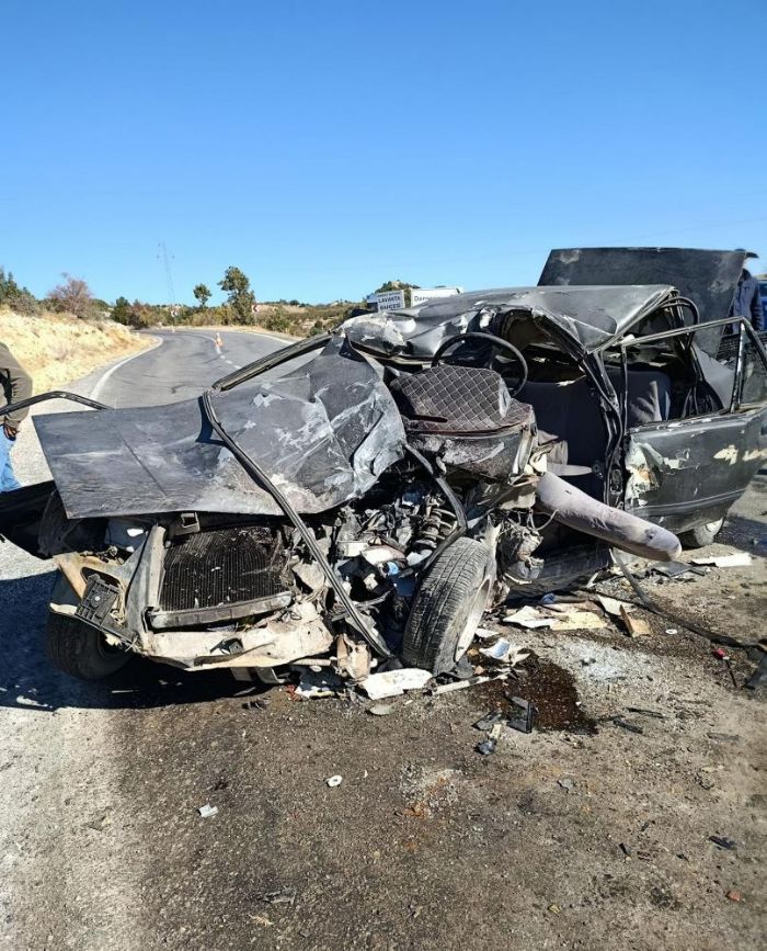 Mersindeki trafik kazasnda l says 4'e kt