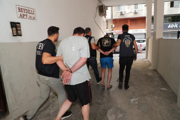 Mersin'de yasa d bahis etesi kertildi: 18 tutuklama