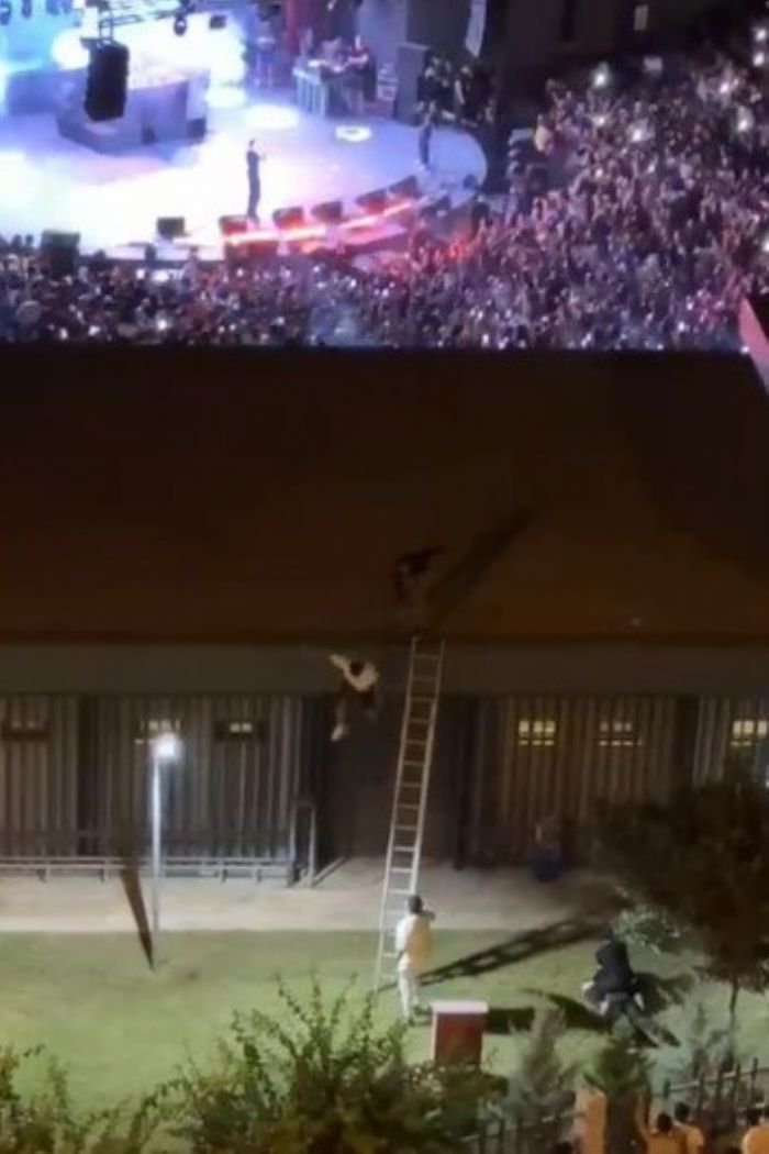 Konserde genleri darbeden zel gvenliki tutukland