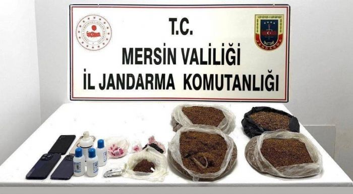 Mersin�de uyu�turucu operasyonu: 10,5 kilo bonzai ele ge�irildi