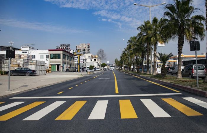 Mersin'de yol gvenlii ve konforu artyor