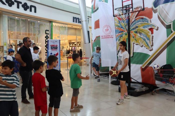 Mersin'de Genlik ve Spor Festivali dzenlendi