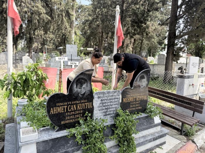 Yang�nda 2 evlad�n� kaybeden anne yard�m bekliyor