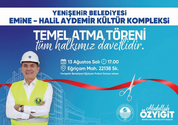 Yeniehir Belediyesi, ileye yeni kltr kompleksi kazandracak